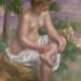 Seated Bather in a Landscape or, Eurydice